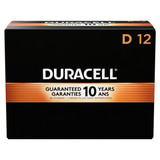 Duracell Battery,Alkaline,D,Premium,PK12 MN1300