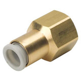 Smc Female Adapter,4mm,TubexFemale BSPT KQ2F04-01A