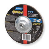 Norton Abrasives DepressdCntrCtOffWhl,5/8"-11CN,ThreadHle 66252841919