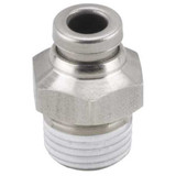 Smc Adapter,Thread 1/8",Tube 5/16" KQG2H09-N01S