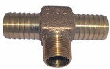 Campbell Barbed Hose Fitting,Hose ID 3/4",NPT  Campbell