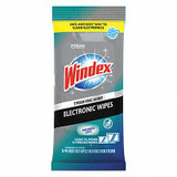 Windex Electronics Wipes,25 Wipes,PK12 319248