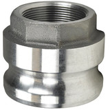 Dixon Cam and Groove Adapter,2", 3",Aluminum 3020-A-AL