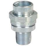 Appleton Electric Straight Union,Steel,Trade Size 3/4in UNY75NR
