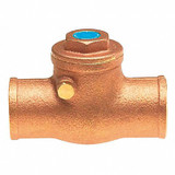 Milwaukee Valve Swing Check Valve,6.125 in Overall L UP0968000200