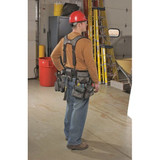 Ergodyne Tool Apron,Gray,Cotton, 28 in to 52 in 13690