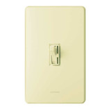 Lutron Lighting Dimmer,Toggle,Ivory,120V AYCL-153P-IV