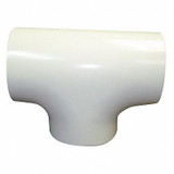 Johns Manville Fitting Cover,Tee,2-3/4 In Max.,White 31280