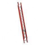 Louisville Extension Ladder,Fiberglass,24 ft.,IA FE3224