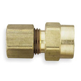 Parker Connector,Brass,CompxF,3/8Inx1/4In,PK10 66C-6-4