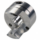 Ruland Curved Jaw Coupling Hub,6mm,Aluminum MJC19-6-A