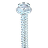 Malco Scrw Sz #8,1/4",Zinc,1.5"L,PK250 HW8X1-1/2ZT