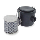 Solberg Filter Element,Poly,2.68" Ht, 1 1/2" ID 825