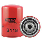 Baldwin Filters Spin-On,3/4" Thread ,5-3/8" L B118