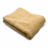 R & R Textile Bath Towel, 27x54 In, Beige,PK12  X01180