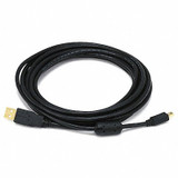 Monoprice USB 2.0 Cable,15 ft.L,Black 5450