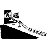 Ashland Conveyor Skatewheel Conveyor,10ft L,12in. W 12X10X10A