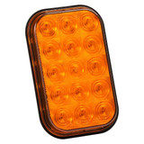 Grote Stop/Turn/Tail Light,Square,Yellow G4503