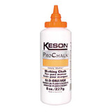 Keson Marking Chalk Refill,Orange,8 Oz 8GO