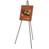 Quartet Portable Folding Easel,63 inx34 in,Black 27E