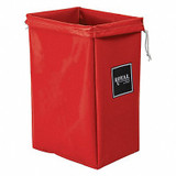 Royal Basket Trucks Hamper Bag,30 gal,Red Vinyl G00-RRX-HBN