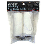 Wooster Mini Rollers,3"L,3/16"Nap,Woven,PK2 R148-3