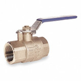 Milwaukee Valve Brass Ball Valve,Inline,FNPT,1/4 in BA-475BMS 1/4