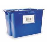 Bin Buddy Label Holder,Clear,Smooth,Slide-In,PK25 BB-35