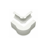 Legrand External Elbow,90 deg.,Ivory,PVC,Elbows PN05F19V