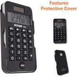 Victor Technology Portable Calculator,2.1" W,0.3" H 900