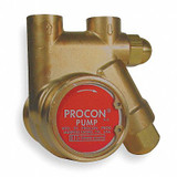 Procon Pump,Rotary Vane,Brass 111A060F11CA 250