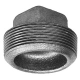 Anvil Square Head Plug, Malleable Iron, 4 in 0318902723