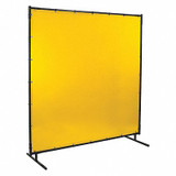 Steiner Welding Screen, 4 ft H, 6 ft W, Yellow 534-4X6