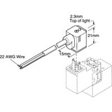 Parker Solenoid Coil Connector, 3 Pin, 15 mm PS294679BP