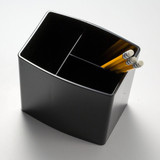 Officemate Pencil Holder,Black,4 1-2" H 22292