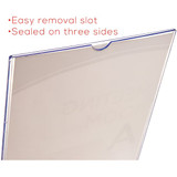 Deflecto Sign and Literature Holder,11" H,Clear 590501GR