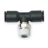 Legris Male Branch Tee,5/32"T,1/8"P,MNPT,PK10 3108 04 11