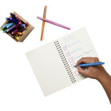 Paper Mate Pen,Red,Non-Erasable,Felt-Tip,PK12 8420152