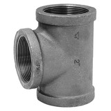 Anvil Tee,Malleable Iron,1/8 in Pipe Size,FNPT 0310029202