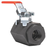 Dynaquip Controls Manual 2-Way Ball Valve,NPT,Carbon Steel VLE2.AK0P 1