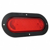 Grote Stop/Turn/Tail Light,Oval,Red,7-27/32" L 53622