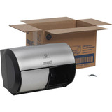 Georgia-Pacific Toilet Paper Disp,(2) Rolls,SS,56796A 56796A