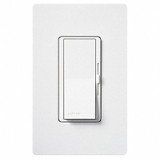 Lutron Lighting Dimmer,Slide,1-Pole/3-Way DVF-103P-WH