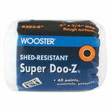 Wooster Paint Roller Cover,4"L,3/4"Nap,Woven R203-4