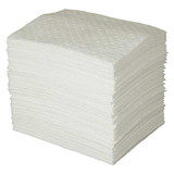 Brady Absorb Pad,Oil-Based Liquids,White,PK100 OP100