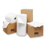 Brady Absorb Pad,Oil-Based Liquids,White,PK100 OP100
