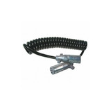 Grote Coiled Power Cord,Green 87100