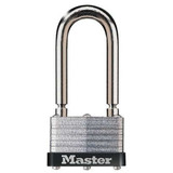 Master Lock Keyed Padlock, 13/16 in,Rectangle,Silver 500KABRKLH