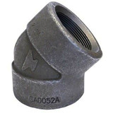Anvil 45 Elbow, Forged Steel, 1/2 in, FNPT 0361110604