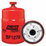 Baldwin Filters Fuel Filter,6-7/32 x 3-11/16 x 6-7/32 In BF1278